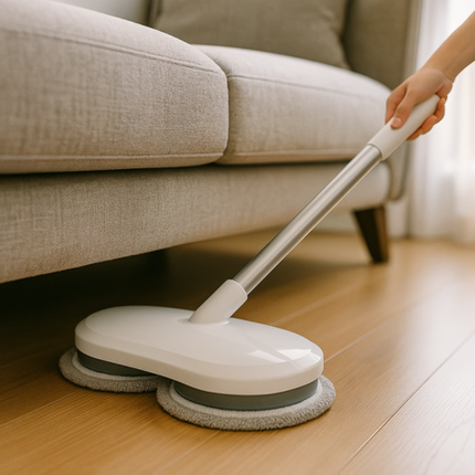 [Comprá 1 Llevá 2] Mopa Eléctrica Inteligente sin Cable con Spray Automático +3 Repuestos Gratis