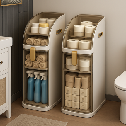 [Llevá 2 Pagá 1] Organizador de Baño Multifuncional de 4 Niveles