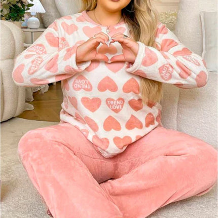 [Llevá 1 y Recibí 2] Pijama Femenino de Algodón y Poliéster (¡Comodidad para tus Noches de Sueño!) +REGALOS: Pantuflas