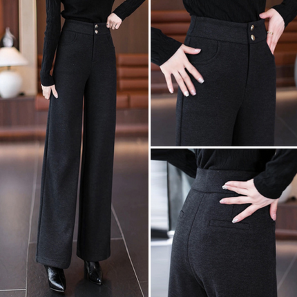 [Llevá 3 Pagá 2] Pantalón Social Femenino en Seda Hielo y Poliéster Nolita (Diseño Fino y Encantador)