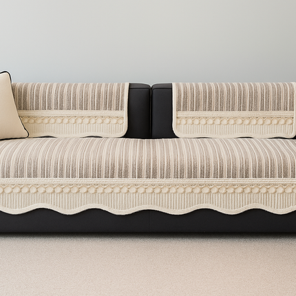 [Llevá 2 Pagá 1] Funda para Sofá Mona 100% Algodón (¡Estilo Atemporal y Elegante!) +REGALO: 2 Almohadas