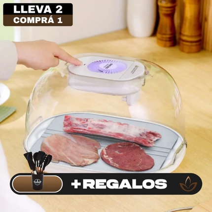 [Llevá 2 Pagá 1] Máquina de Descongelado Rápido con Temperatura Inteligente (¡Descongelá en menos de 1 Minuto!) +REGALO: Kit de Utensilios de Cocina