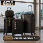 Set De 4 Valijas Rigidas Giro 360 (Perfectas para viajar)