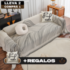 [Pagás 1, Te Llevás 2] Funda para Sofá (¡Ligereza y Encanto que Transforman tu Sofá!) + REGALO: 2 Almohadones