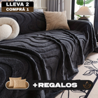 [Llevá 2 Pagá 1] Funda para Sofá Samira Completa en Algodón +2 Regalos: Fundas para Almohadones