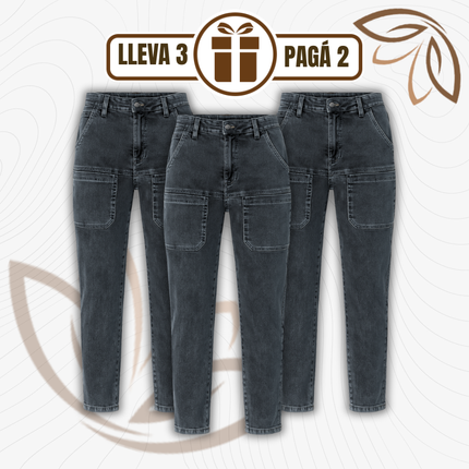 [Llevá 3 pagás 2] Calça Feminina em Jeans (Resaltá tus curvas con actitud!)